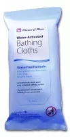 Kleen Test Products 63-200991 - Rinse-Free Bath Wipe Pharma-C-Wipes Soft Pack Water / Propylene Glycol / Glycerin / Cocamidopropyl Betaine / Aloe / Vitamin E Scented 10 Count