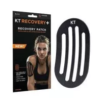 KT Health 902019-2 - KT Tape Recovery+ Patch, Black