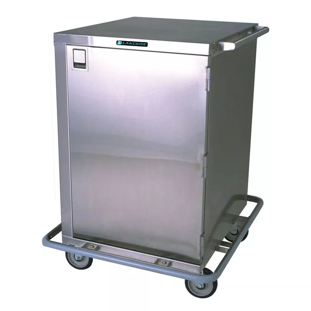 Lakeside Stainless Steel Case Carts Fixed Wire Shelves, 24"W - 923969