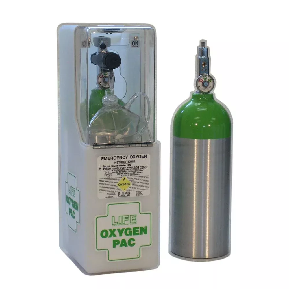 LIFE OxygenPac Emergency Units LIFE-101 Spare Cylinder Assembly - 925529