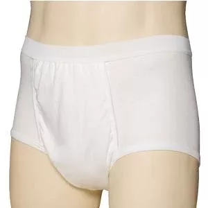 Light & Dry One Piece Men's Brief, 2x-large, 46" - 52" Waist- 1 Each