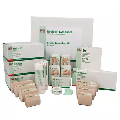 Lohmann & Rauscher 136673 - Rosidal Lymphset, Deluxe Double Leg