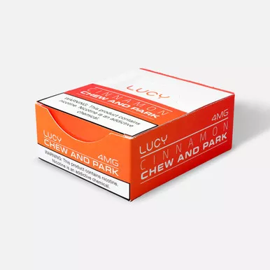 Lucy Goods CN10PK4MG - Lucy Cinnamon Chew and Park, 4mg, 100 ct