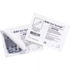 Luer-lok Tip Syringe Convenience Tray 20 Ml (120 Count)- Case of 120