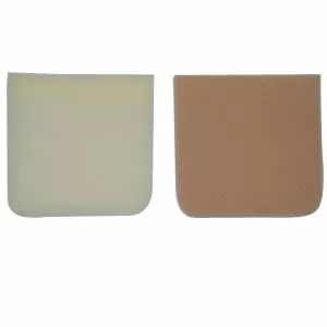 Luminaud 63026 - Tracheofix Foam Squares Medium Flesh Large
