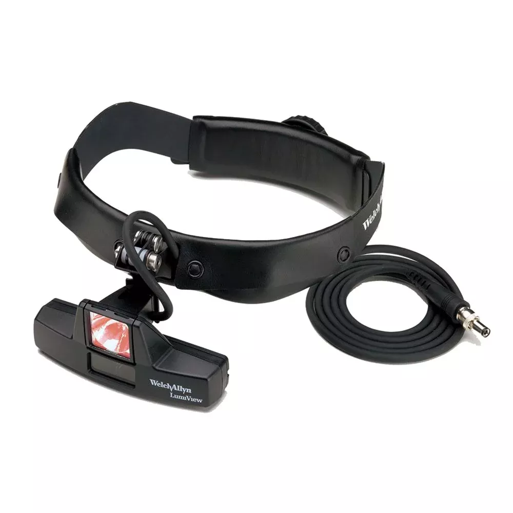 LumiView Binocular Microscope Headband Mount LumiView complete, Direct Power, 20510H - 933076