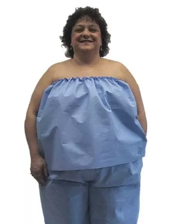 A Lunt Exam Cover-Up Blue Large Elastic Band Female - Case of 100 - ST-4-CS