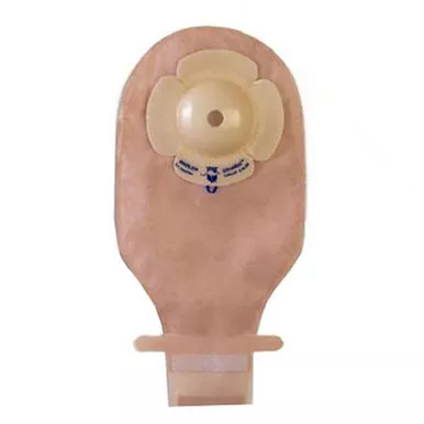 Marlen 52644 - Ultramax Deep Drainable Pouch Aquatack Barrier and Kwick-Klose II Fastener 1-3/4" Pre-Cut Stoma Opening, Transparent