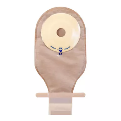 Marlen 53422 - Ultramax Drainable Flat Pouch With AquaTack Hydrocolloid Barrier 7/8" Opening With Kwik-Klose II Closure, Opaque