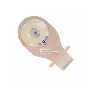 Marlen 53600 - MiniMax Drainable Pouch with Filter, Cut-To-Fit 1/2"-1-1/2", Opaque, Flat