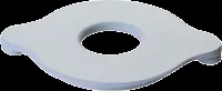 Marlen GN40C - Petite Flat Green Face Plate, 7/8" Opening