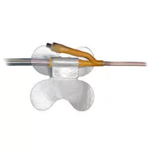 Mc Johnson 5445-6 - Catheter Tube Holder Cath-Secure Plus 2-1/2 Inch Long Tab, Butterfly Base