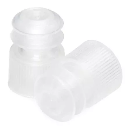McKesson McKesson Tube Closure Polyethylene Flanged Plug Cap Natural 12 mMCK-12 mm Test Tubes, Centrifuge Tubes, Round Cuvettes NonSterile - Bag of 1000 - 177-118127C-BG