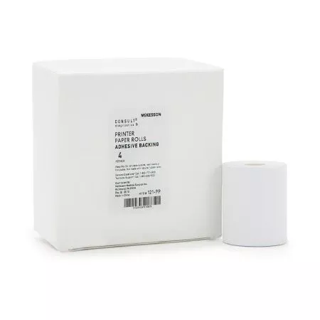 McKesson Printer Paper Rolls McKesson Consult™ McKesson 120 or McKesson Consult™ U120 Ultra Urine Analyzer - Each - 121-PNS-EA