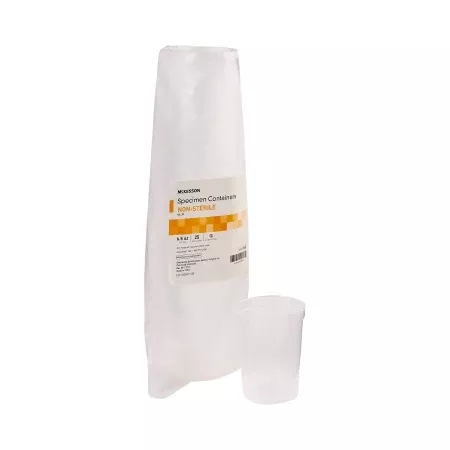 McKesson Specimen Container McKesson 192 mL (6.5 oz.) Without Closure NonSterile - Box of 1 - 560-BX