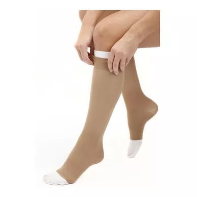 Medi Usa D240014 - Mediven Dual Layer Stocking System, Calf, 30-40, Closed, Beige, Size Large