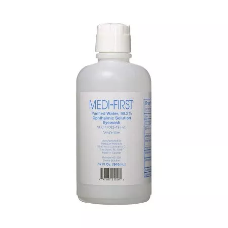 Medique Products Eyewash Solution Medi-First 32 oz. Squeeze Bottle - Each - 21526-EA