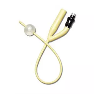 Medline DYND11706 - 2-Way Silicone-Elastomer Coated Foley Catheter 6 Fr 3 cc