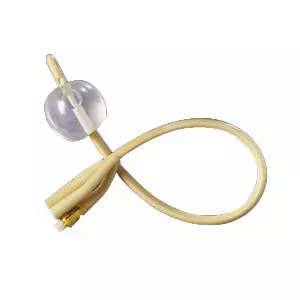 Medline DYND11760 - 2-Way Silicone-Elastomer Coated Foley Catheter 20 Fr 10 cc