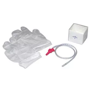 Medline DYND40978 - Suction Catheter Kit with 2 Gloves, DeLee Tip, 8 Fr