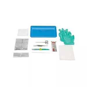 Medline DYNJ08835 - Debriment Tray with Safety Scalpel