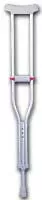 Medline G92-214-8 - Guardian Red Dot Youth Push-button Auxiliary Crutches 37" - 45"