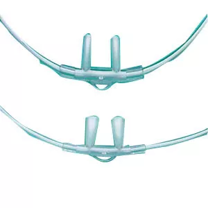 Medline HUD1812 - Nasal Cannula with Curved Non-Flared Tips, 25 ft