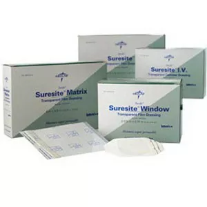 Medline MSC2302 - Suresite Transparent Window Film Dressing 2-3/8" x 2-3/4" Square