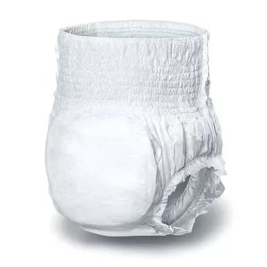 Medline MSC53600 - Unisex Adult Absorbent Underwear Protection Plus Overnight Pull On with Tear Away Seams X-Large Disposable Heavy Absorbency