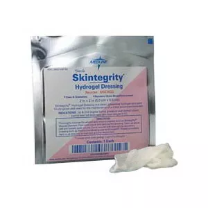 Medline MSC6044 - Skintegrity Hydrogel-Impregnated Gauze Dressing 4" x 4"