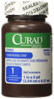 Medline NON255015 - CURAD Sterile Plain Packing Strips 1" x 5 yds.