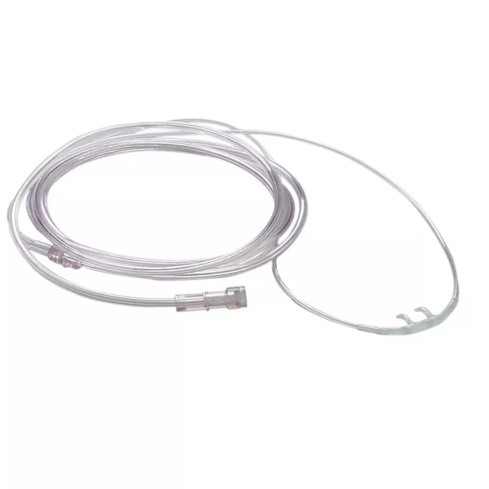 Medline Soft-Touch Nasal Cannula Soft-Touch Nasal Canula, Infant, Straight Tips, 7" Tubing, cs/50 - 932771