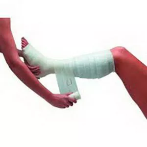 Molnlycke 3505 - Compression Bandage Setopress 4 Inch X 4 Yard High Compression Safety Pin Closure White NonSterile