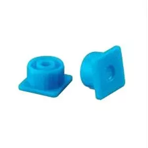 Multi-ad Luer Lock Syringe Cap, Blue- Pack(age) of 10