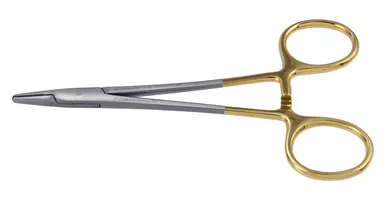 Needle Mayo-Hegar Needle Holder – Tungsten Carbide Jaws, 5 in Length, Reusable, Latex-Free