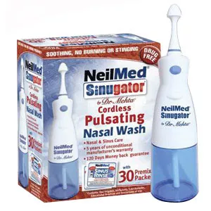Neilmed Pharmaceutical SG-ENU-US - Sinugator Pulsating Nasal Wash Kit (30 Packets)