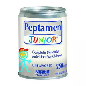 Nestle 9871636416 - Peptamen Junior with Prebio Chocolate Flavor Liquid 8 Ounce
