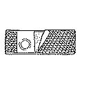 Nu Hope 2669-P-A - Nu-Support Flat Panel Belt Prolapse Strap 2-3/4" Opening 4" Wide 47" - 52" Waist 2X-Large
