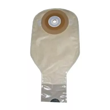 Nu Hope 40-7816-R-C - Nu-Flex Convex Drainable Pouch With Barrier 2" Pre-Cut Opening Roll-Up Closure