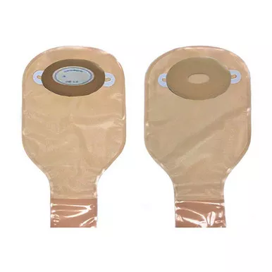 Nu Hope 43-7808-R-DC - Nu-Flex Deep Convex Drainable Pouch With Barrier 54 Pre-Cut 1" Opening, Roll-Up