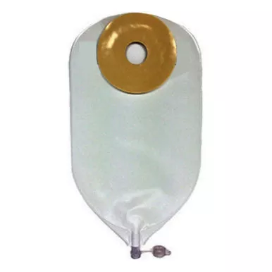 Nu Hope 46-7957-DC - Nu-Flex Post-Op Urinary Pouch Pre-Cut 7/8" Opening Deep Convexity With Barrier