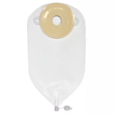 Nu Hope 8256-TS - Post-Op Urinary Pouches, 11", 3/4" Opening with Trim Shield
