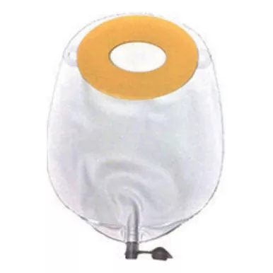 Nu Hope 8935BD-1/2C - Nu-Flex Oval 20oz. Pouch, Half Convex Precut 5/8" X 7/8" Opening, 9-1/4" L