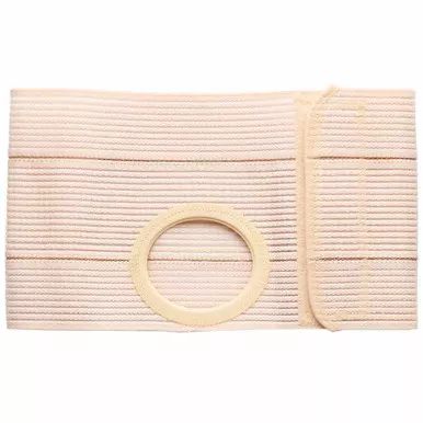 Nu Hope BG6433-P - 6" Beige, Cool Comfort, Nu-Form Belt, Prolapse Flap, Extra Large, 2-3/8" Center Opening