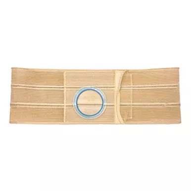 Nu Hope BG6727-A - 7" Right Beige Cool Comfort Flat Panel Belt, Large, 2-3/4" Opening Placed 1" From Bottom