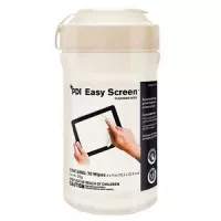 PDI P03672 - Easy Screen Surface Cleaner Premoistened Alcohol Based Manual Pull Wipe 70 Count Canister Alcohol Scent NonSterile