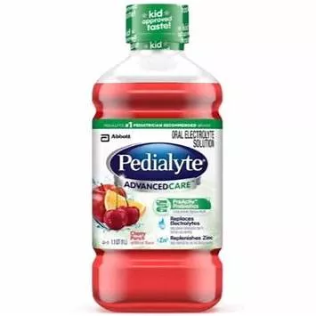 Pedialyte Advancedcare, Cherry, 33.8 Fl. Oz.- Each of 1