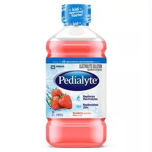 Pedialyte Ready-to-feed, Retail 1 L Bottle, Strawberry- Each of 1