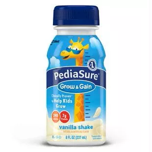 Pediasure Grow & Gain Vanilla Retail 8 Oz. Bottle- 1 Each