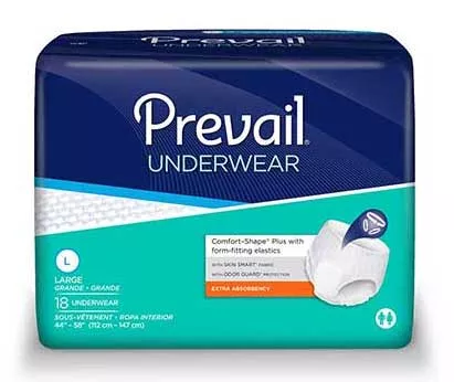 PK/18 - Prevail Protective Underwear, Large, 44" - 58"Manufacturer #: PV513
